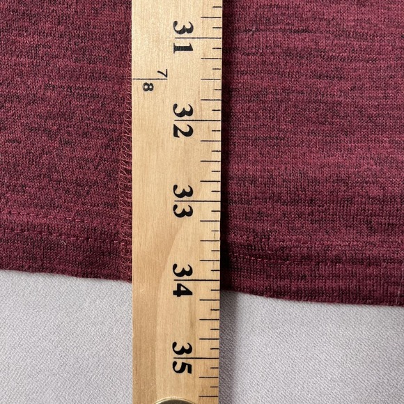 Kuhl Lea Dress Women Large Red Cowl Neck Long Sleeve Pockets Thumbholes - Picture 14 of 14